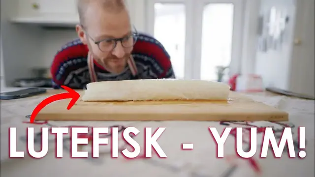 'Video thumbnail for How To Cook (and eat) LUTEFISK Norwegian Style'