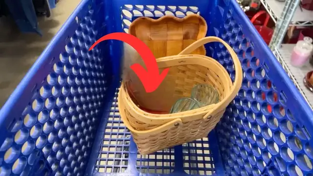 'Video thumbnail for Everyone will be buying thrift store baskets after seeing this GENIUS Mother's Day idea!'