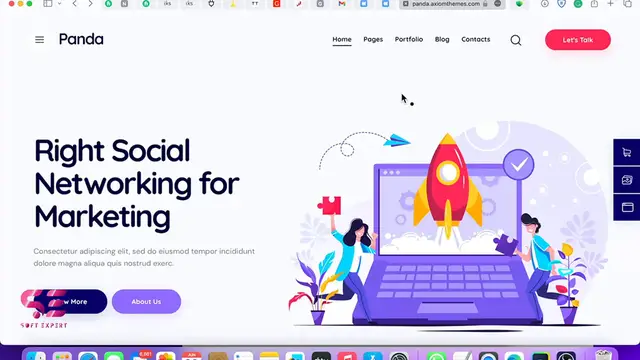 'Video thumbnail for Panda - Creative Marketing Agency & SEO WordPress Theme'