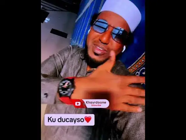 'Video thumbnail for Nabiga ayaa ku ducaysan jirey'