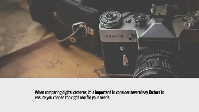 'Video thumbnail for How To Correctly Compare Digital Camera'
