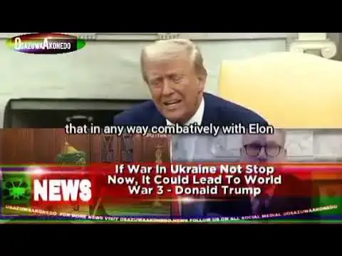'Video thumbnail for If War In Ukraine Not Stop Now, It Could Lead To World War 3 - Donald Trump'