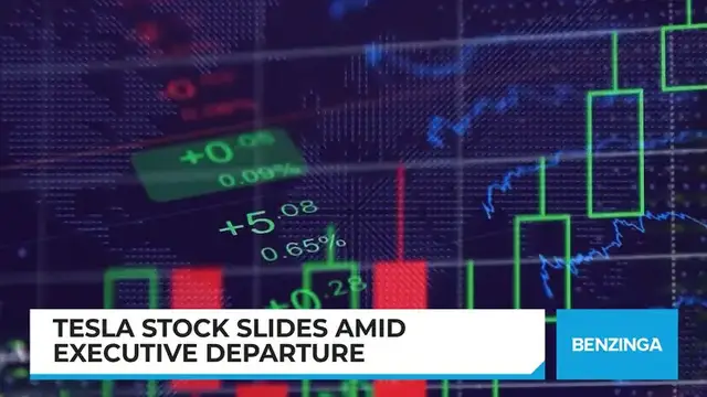 'Video thumbnail for Tesla Stock Slides Amid Executive Departure'