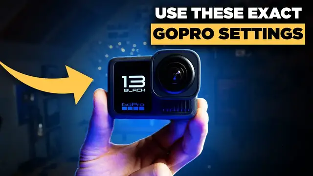'Video thumbnail for GoPro Hero 13 BEST VIDEO SETTINGS and Beginner Setup Guide'