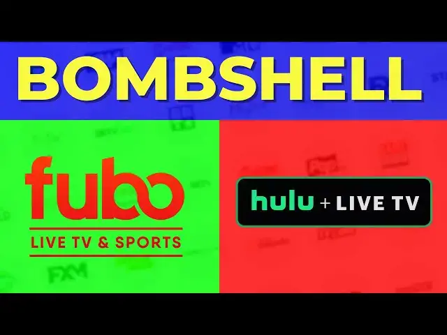 'Video thumbnail for BOMBSHELL: Hulu Live and Fubo Are Merging! Here's What You Need to Know...'