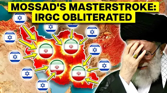 'Video thumbnail for Iran BLINDSIDED By Israel Mossad's UNBELIEVABLE Secret Operation Against IRGC'