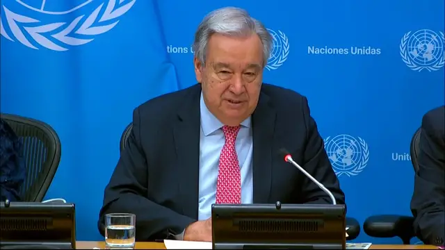 'Video thumbnail for UN: 'No parallel' to Gaza's 'horrific' destruction'