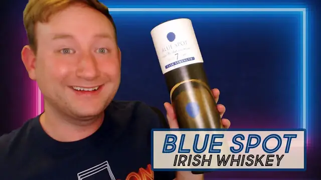 'Video thumbnail for Blue Spot 7 Year Old Cask Strength Irish Whiskey - Tasting and Review'