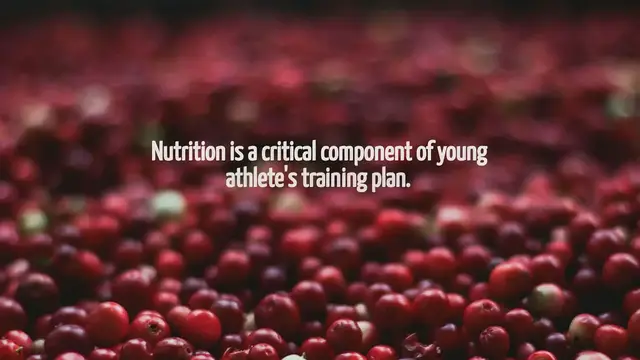 'Video thumbnail for Nutrition Plan For Young Athletes'