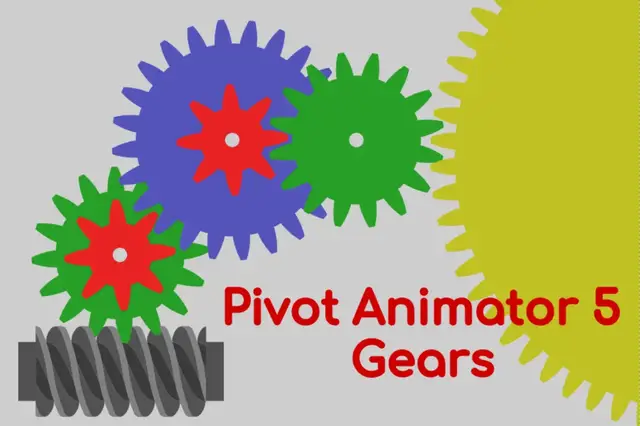 'Video thumbnail for Creating gears in Pivot Animator 5'
