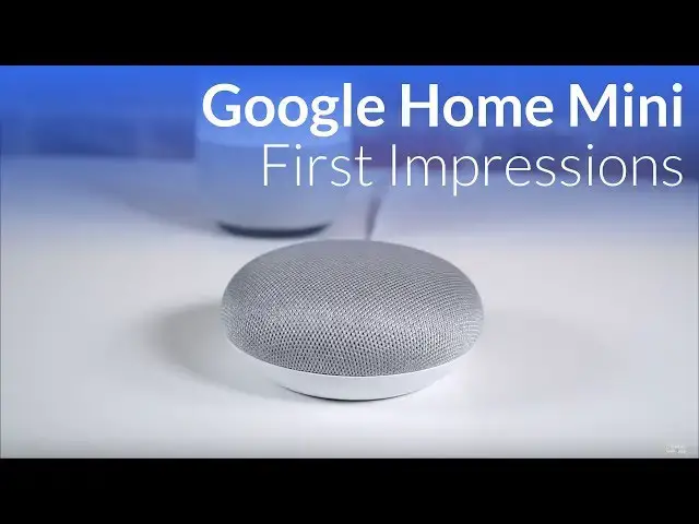 'Video thumbnail for Google Home Mini Initial Impressions'