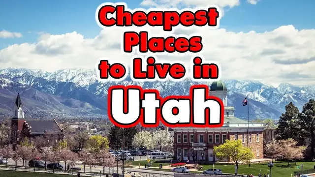 'Video thumbnail for 10 Cheapest Places in UTAH to Buy a Home (Nice Places)'