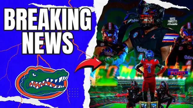 'Video thumbnail for Florida Gators LAND TOP 100 Recruit - 4 Star Edge KJ Ford'