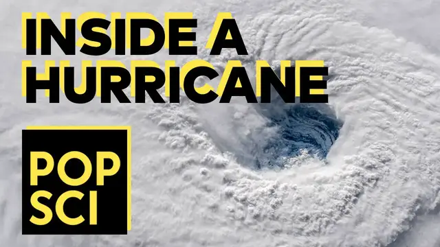 'Video thumbnail for What it's like to fly through a hurricane'