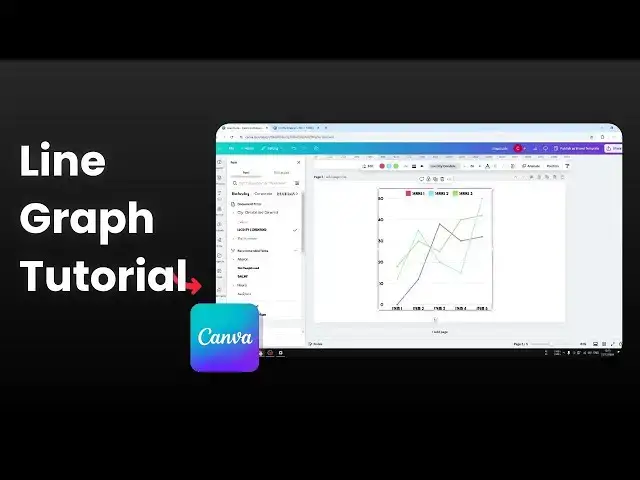'Video thumbnail for How to Create a Line Graph in Canva'