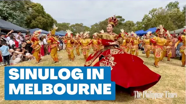 'Video thumbnail for Sinulog Festival in Melbourne, Australia'