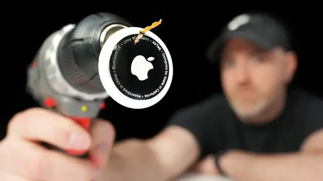 'Video thumbnail for Drilling Through Apple AirTags...'