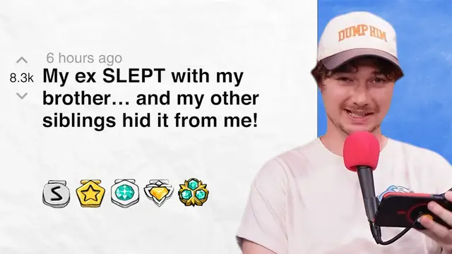 'Video thumbnail for My ex SLEPT with my brother… and my other siblings hid it from me! - r/relationships | Reddit Stories'