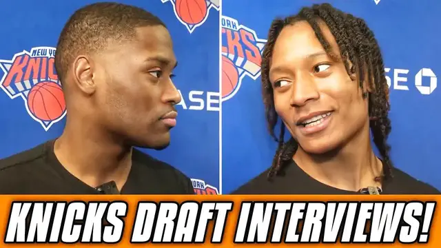 'Video thumbnail for NY KNICKS INTERVIEW: Malaki Branham, Dyson Daniels, TyTy Washington | New York Knicks 2022 NBA Draft'