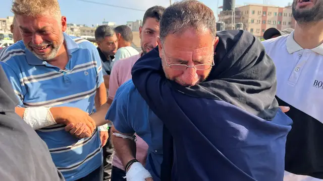 'Video thumbnail for Gaza hospitals overwhelmed as malnutrition crisis worsens'