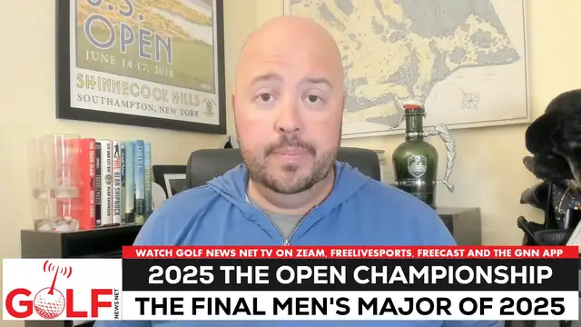 'Video thumbnail for The 2025 British Open Championship is the final men's major'