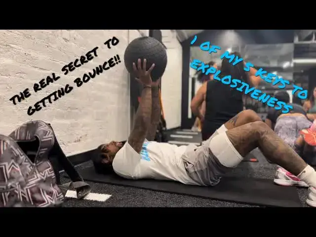 'Video thumbnail for ONE OF THE FIVE KEYS TO INCREASING YOUR VERTICAL! (Complete Core Workout!)'