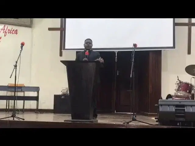 'Video thumbnail for Be Patience- Rev. Elias Muhongia'