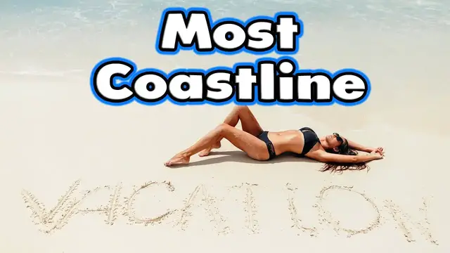 'Video thumbnail for 10 States with The Most Coastline.'