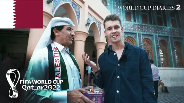 'Video thumbnail for FIRST DAY at the WORLD CUP in QATAR!  Qatari Culture and Hospitality!'