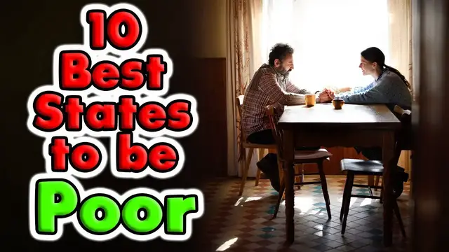 'Video thumbnail for 10 Best States to be Poor.'