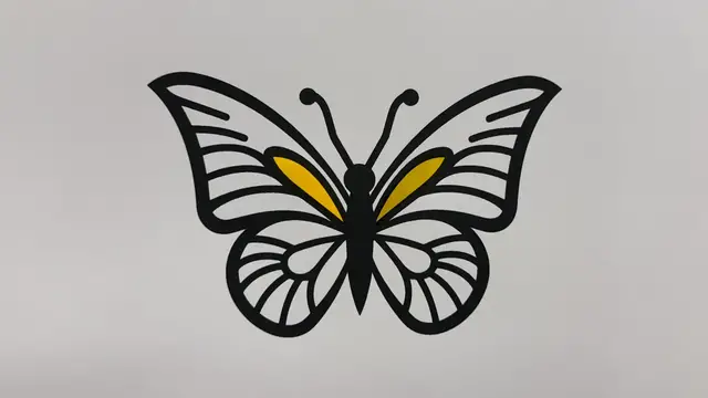 'Video thumbnail for butterfly coloring video'