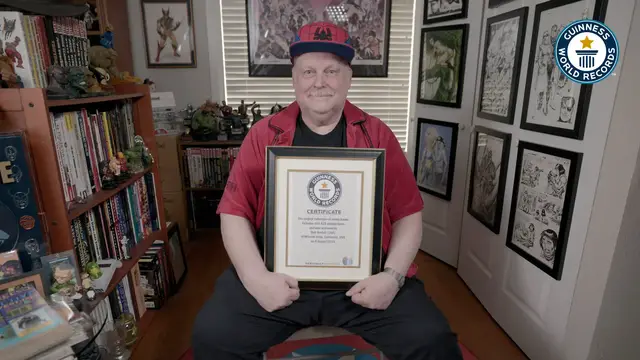 'Video thumbnail for Inside the world's largest comic book collection with Bob Bretall'