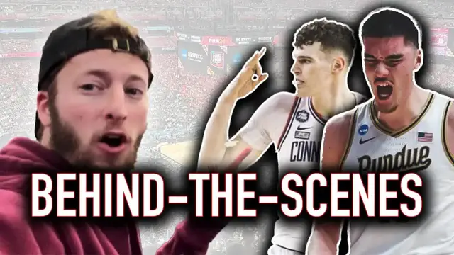 'Video thumbnail for I Went Behind-the-Scenes at the Final Four!'