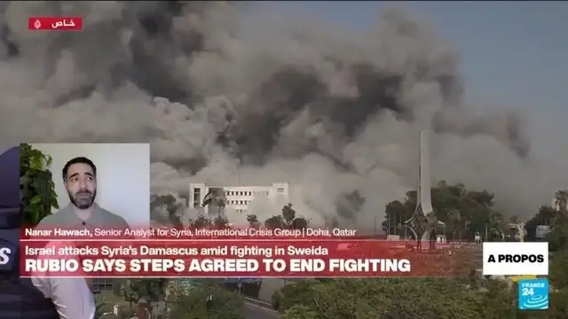 'Video thumbnail for 'What Israel is doing is a clear signal to Damascus against consolidating power in the South''