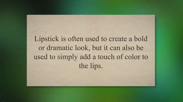 'Video thumbnail for Dreaming About Lipstick: What Does It Mean?'