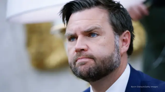 'Video thumbnail for Vice President Vance breaks Senate tie on $9B spending rollback'