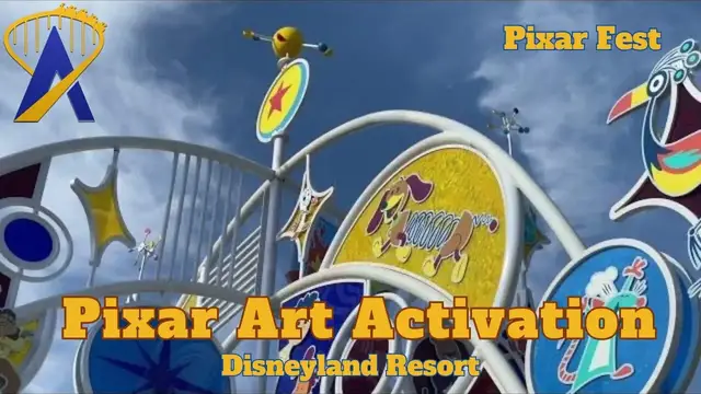 'Video thumbnail for Detailed Look at Pixar Art on the Esplanade'