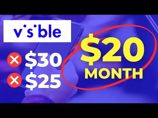 'Video thumbnail for DEAL ALERT: How to Get 3 Months of Visible's Unlimited Plan for $20/Month!'