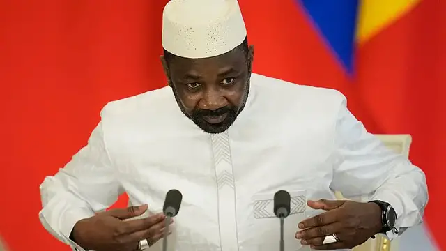 'Video thumbnail for Bill granting head of Mali's junta, Gen. Assimi Goita, five more years in power signed into law'