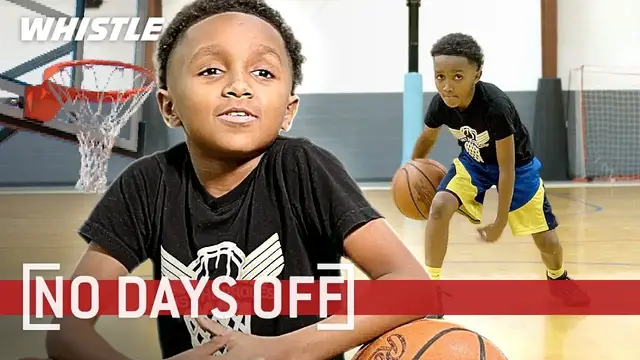 'Video thumbnail for 9-Year-Old Hooper Is DROPPING Kids On The Basketball Court!'