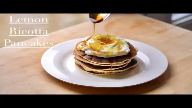 'Video thumbnail for Lemon Ricotta Pancakes'