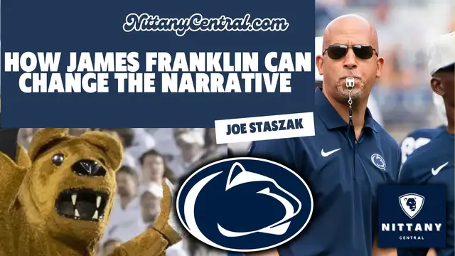 'Video thumbnail for How James Franklin, Penn State Can Shake Big Game Reputation'