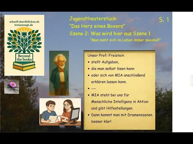 'Video thumbnail for "Herz eines Boxers": Analyse Szene 2 mit Blick auf "Vorgeschichte": Was wirkt hinein, was weiter?'