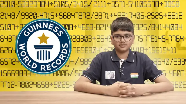 'Video thumbnail for Human Calculator Aaryan Shukla'