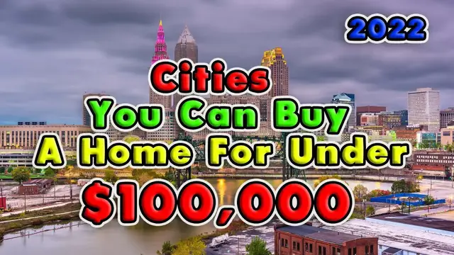 'Video thumbnail for Top 10 Cities With $100,000 Homes. (Or Less)'