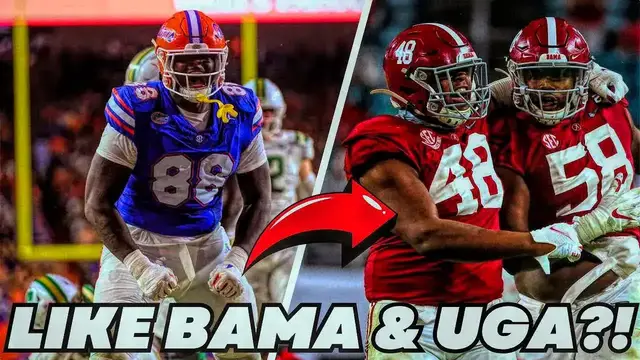 'Video thumbnail for Florida’s Front 7 Looks Like Bama and Georgia? Insider Says "Yup"'