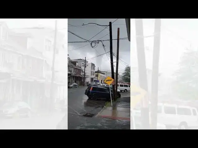'Video thumbnail for Tornado Strikes Mahanoy City - Memorial Day 2024'