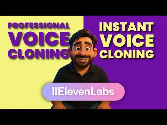 'Video thumbnail for Comparing Instant vs. Professional Voice Cloning in Elevenlabs'