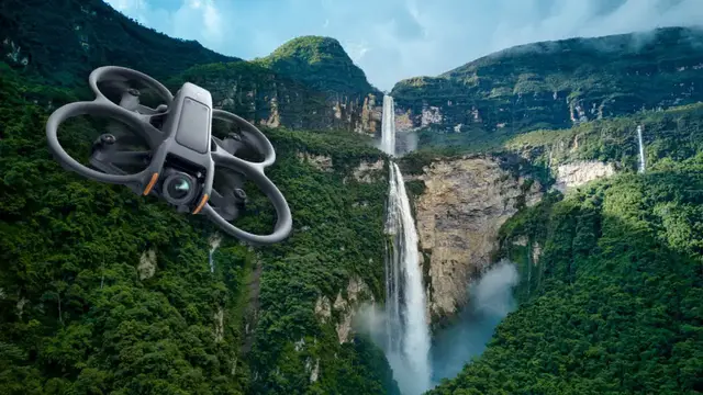 'Video thumbnail for Diving the TALLEST waterfall in the world with the DJI Avata 2'