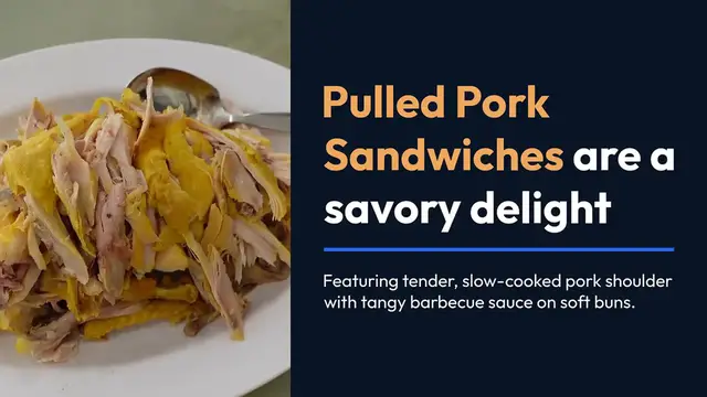 'Video thumbnail for Savory Pulled Pork Sandwiches: The Ultimate Comfort Food Recipe'